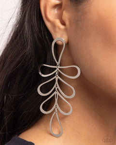 Paparazzi Compound Class - Silver Post Earrings