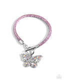 Paparazzi Aerial Appeal - Pink Bracelet