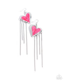 Paparazzi Sweetheart Specialty - Pink Earring