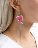 Paparazzi Sweetheart Specialty - Pink Earring