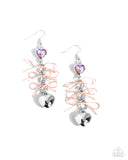 Paparazzi K-Pop Keepsake - Orange Earring