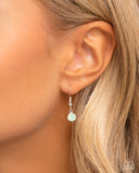 Paparazzi Wiry Wallflowers - Green Necklace