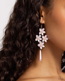 Paparazzi Vintage Veining - Pink Earring