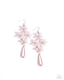 Paparazzi Vintage Veining - Pink Earring