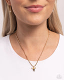 Paparazzi Bees Knees - Gold Necklace