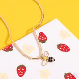 Paparazzi Bees Knees - Gold Necklace