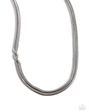 Paparazzi Tasteful Time - Silver Necklace