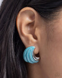 Paparazzi Whimsical Waves - Blue Earring