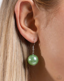 Paparazzi Plentiful Pearls - Green Necklace