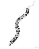 Paparazzi Serendipitous Strands - Silver Bracelet