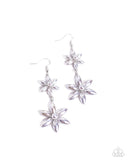 Paparazzi Pearl Posy - Silver Earring