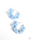 Paparazzi Petaled Pageant - Blue Earring