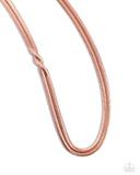 Paparazzi Tasteful Time - Copper Necklace