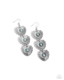 Paparazzi Vintage Allure - Blue Earring