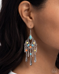 Paparazzi Naturally Vintage - Multi Earring