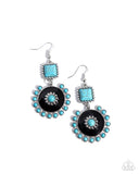 Paparazzi Earthy Emblem - Black Earring