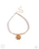 Paparazzi Seize the Spring - Gold Necklace