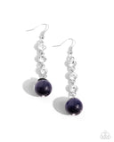 Paparazzi Classy Cadence - Blue Earring