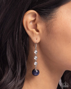 Paparazzi Classy Cadence - Blue Earring