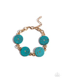 Paparazzi Savory Season - Gold Bracelet