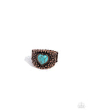 Paparazzi Harmonious Hype - Copper Ring