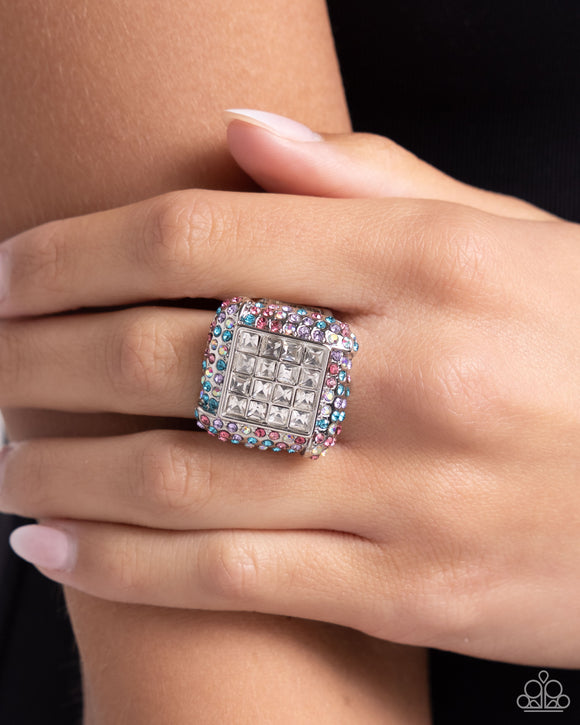 Paparazzi Medium SQUARE - Multi Ring