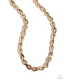 Paparazzi Infinite Influence - Gold Necklace