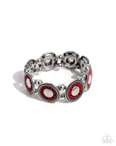 Paparazzi Pendant Paladin - Red Bracelet