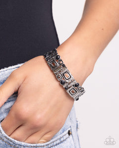 Paparazzi Forest Feel - Black Bracelet