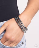 Paparazzi Forest Feel - Black Bracelet