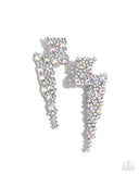 Paparazzi Electric Effulgence - White Earring