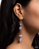 Paparazzi Blissful Balance - Blue Earring