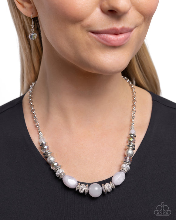 Paparazzi Refined Redux - Silver Necklace