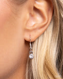 Paparazzi Focused Flutter - Pink Necklace