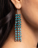 Paparazzi Ombré Occupation - Blue Earring