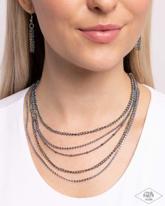 Paparazzi Dangerously Demure - Multi Necklace