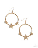 Paparazzi Let SPARKLE Ring! - Gold Earring