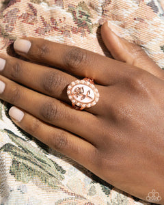 Paparazzi Rosy Reminder - Copper Ring