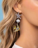 Paparazzi Under the Reef - Multi Earring