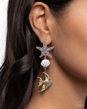 Paparazzi Under the Reef - Multi Earring