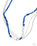 Paparazzi Basic Beading - Blue Necklace