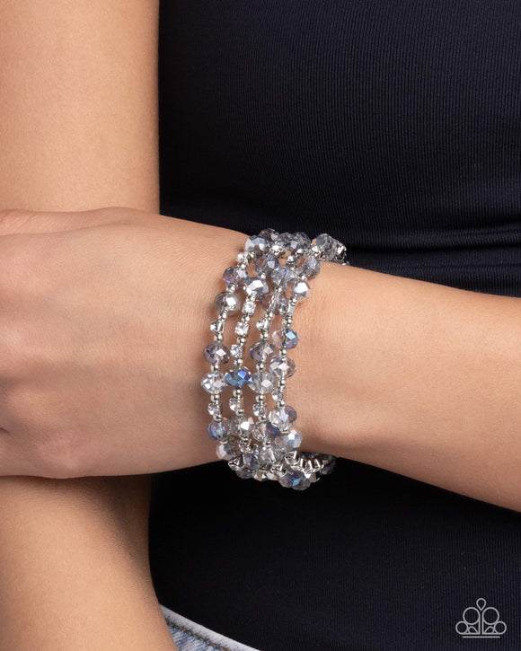 Paparazzi Refined Reality - Silver Bracelet