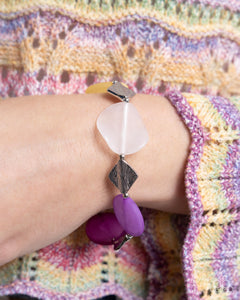 Paparazzi Reflective Ratio - Purple Bracelet