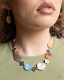 Paparazzi Reflective Redux - Brown Necklace