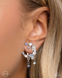 Paparazzi Fantastical Fashion - Blue CLIP Earring