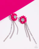 Paparazzi Floral Fuel - Pink Earring