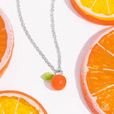 Paparazzi Orange Opulence - Orange Necklace