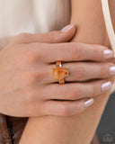 Paparazzi Marbled Moderato - Orange Ring