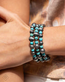 Paparazzii Desert Demand - Blue Bracelet