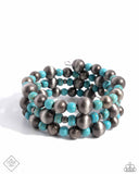 Paparazzii Desert Demand - Blue Bracelet